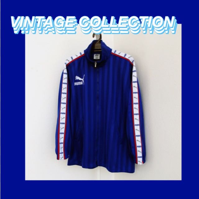 Vintage Puma Jacket, Men's Fashion 