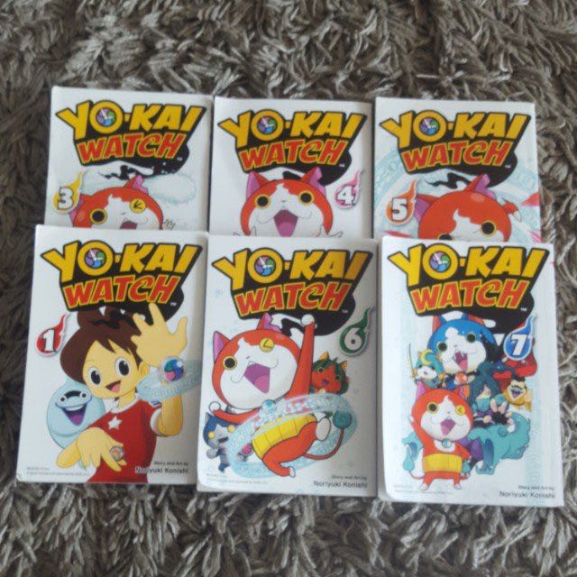 Yo Kai Watch Comic Books Each 6 Books Stationery Comics Manga On Carousell