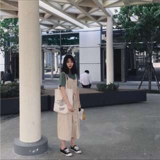 🌟清新風中長裙