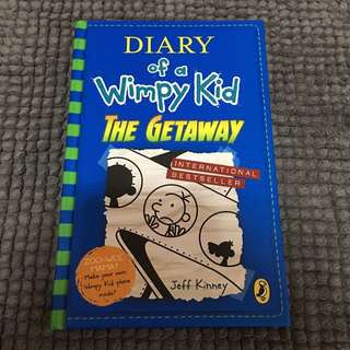 wimpy kid the getaway hardcover