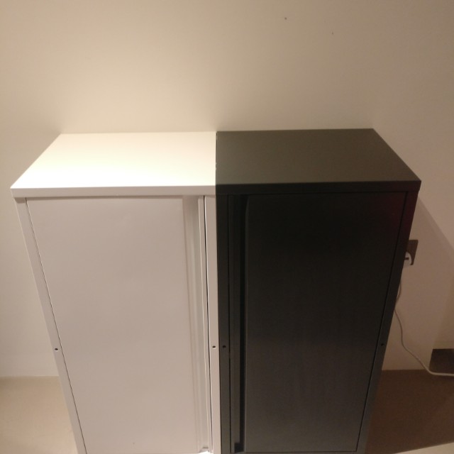 2 Cabinets Josef Ikea 1 White 1 Dark Grey Furniture Shelves