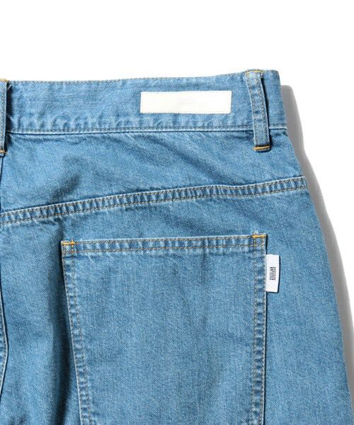 全新Beams VAPORIZE 日牌牛仔denim 涼感寬褲wide pants 中性男裝女裝