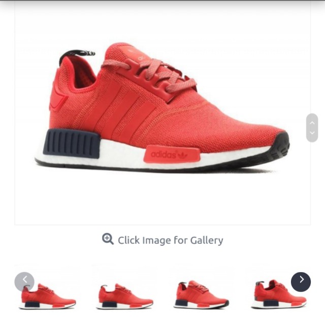 Red womens nmd sales
