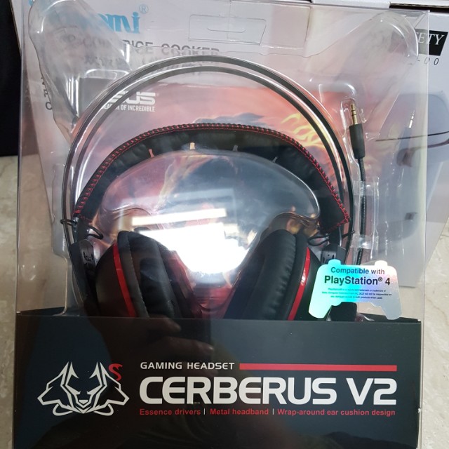Asus Cerberus V2 Gaming Headset Electronics Computer Parts Accessories On Carousell