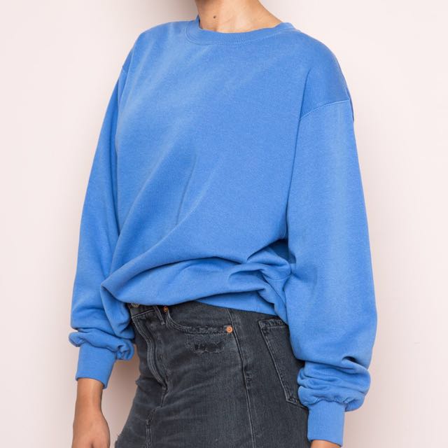 Brandy melville blue sweatshirt shop