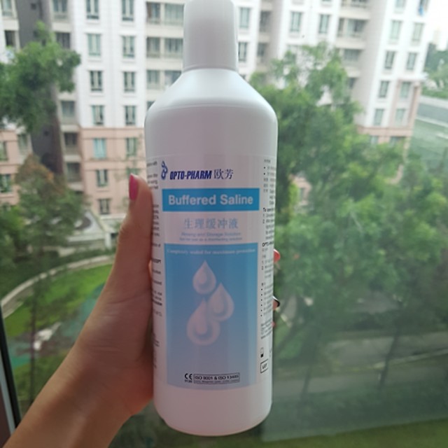 Contact Lens / Saline Solution, Beauty & Personal Care, Face ...