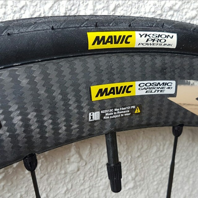FS 2017 Mavic Cosmic Carbine 40 Elite Full carbon Clinchers