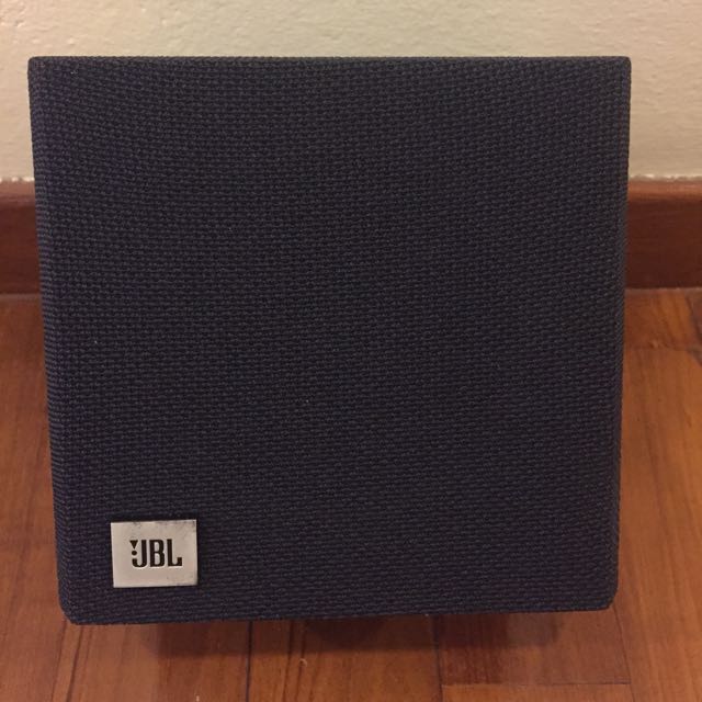 JBL G Movie Surround Satellite Speaker System Black Bookshelf 6" Sq, Audio, Soundbars