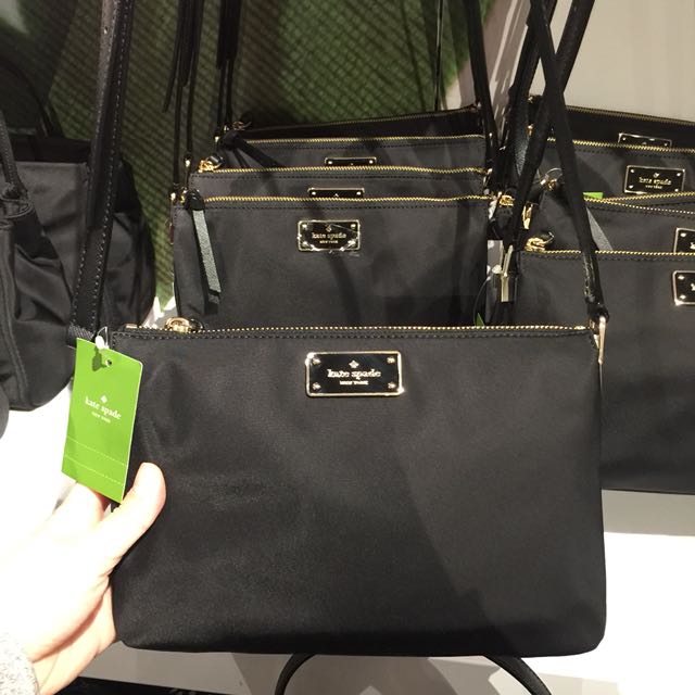Kate spade nylon shop crossbody purse