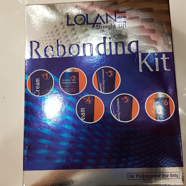 Lolane rebonding kit, Beauty & Personal Care, Hair on Carousell