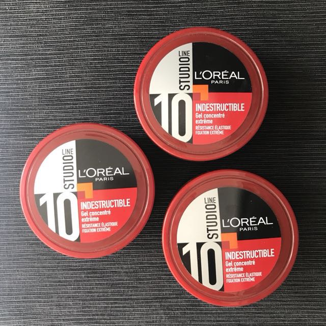 L Oreal Studio Indestructible Extreme Gel Review L Oreal Studio Line Indestructible Hair Gel Health Beauty Hair
