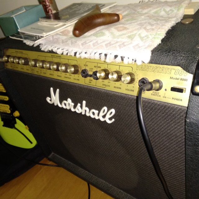 Marshall 電吉他音箱Valvestate 80v Model 8080 80 Watt 80W Guitar