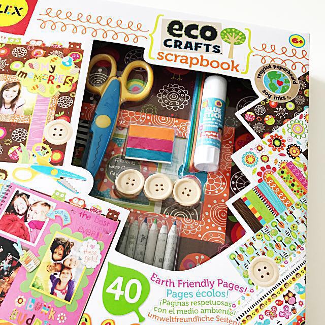 Alex toys craft eco crafts scrapbook top