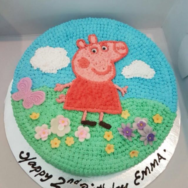 Peppa Pig number 2 – Ann's Designer Cakes