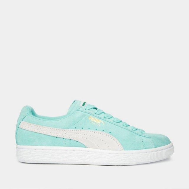 puma suede mint