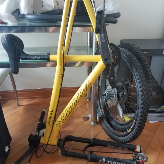 Santa cruz jackal frame and wheels bicycle, 運動產品, 單車 ...