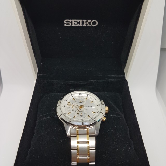 Seiko Cal 4T57 1/10 Chronograph (Brand New), Mobile Phones & Gadgets,  Wearables & Smart Watches on Carousell