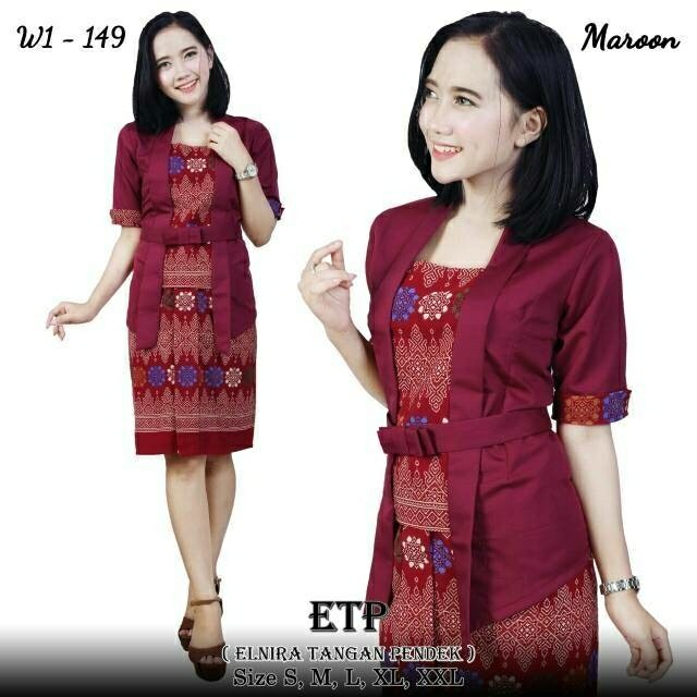 Stelan Kebaya Kutubaru Etp Sf 7a Fesyen Wanita Sepatu Di Carousell