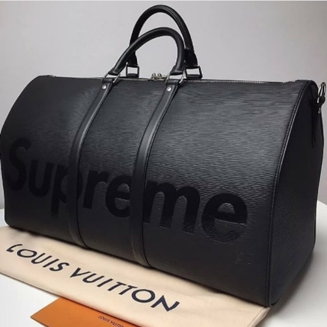 supreme lv travel bag