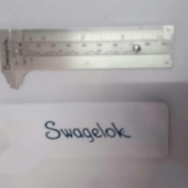 Swagelok tube fitting gauge caliper limited edition, Hobbies & Toys
