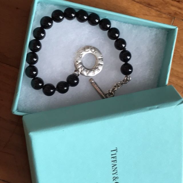 Tiffany onyx bracelet Clearance