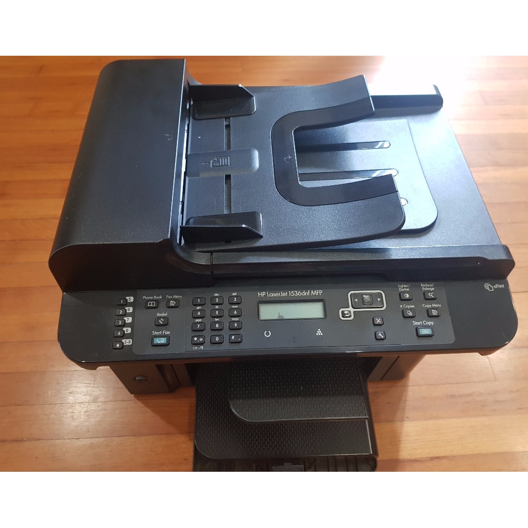 Used HP Laserjet 1536dnf MFP with Brand New Toner, Electronics, Computers on Carousell