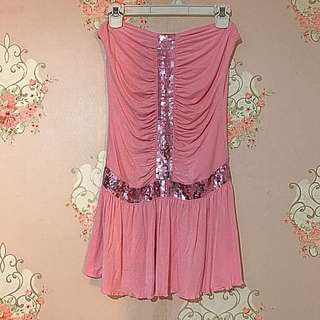 Atasan Stretch Sequin size S - M