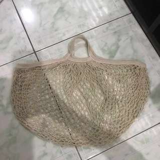 Repriced!! Knitted mesh beach bag