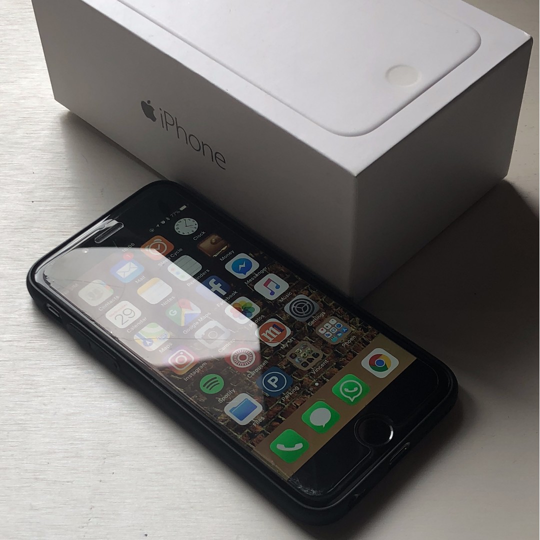250 Iphone 6 64gb Black Mobile Phones Gadgets Mobile Phones Iphone Iphone Others On Carousell