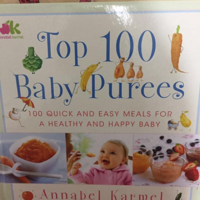 annabel karmel top 100 baby purees