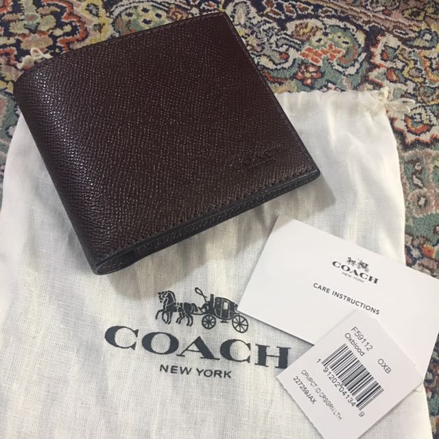 coach new york mens wallet