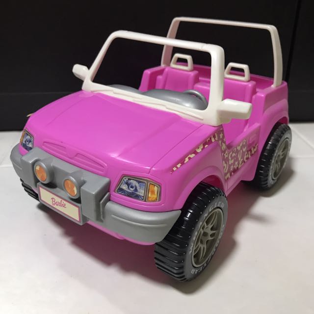 pink jeep barbie