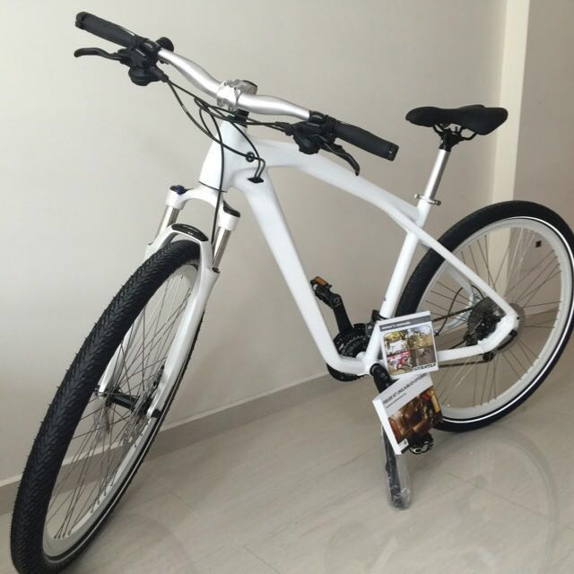 bmw bicycle white