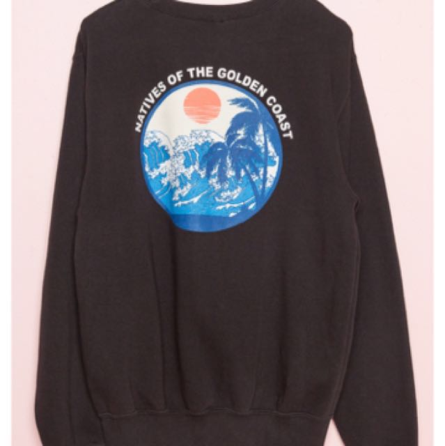Brandy Melville Natives of the Golden Coast Erica Sweater