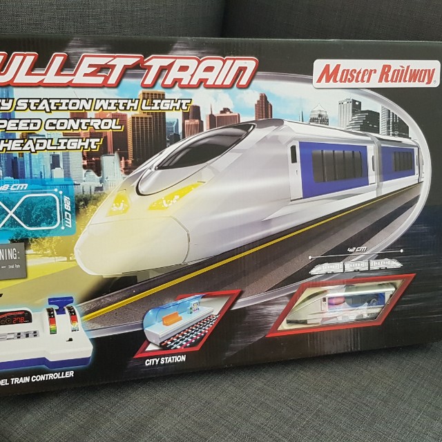 bullet train model set