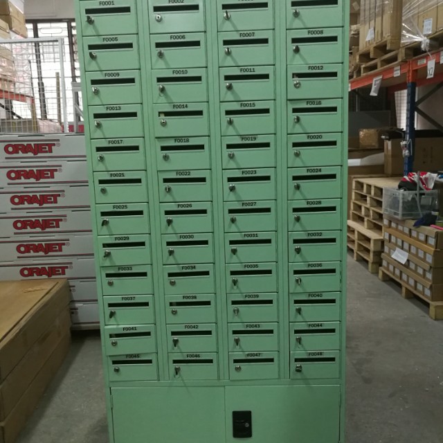 New Year Sale Cabinet With 48 Pigeon Holes Locks Furniture