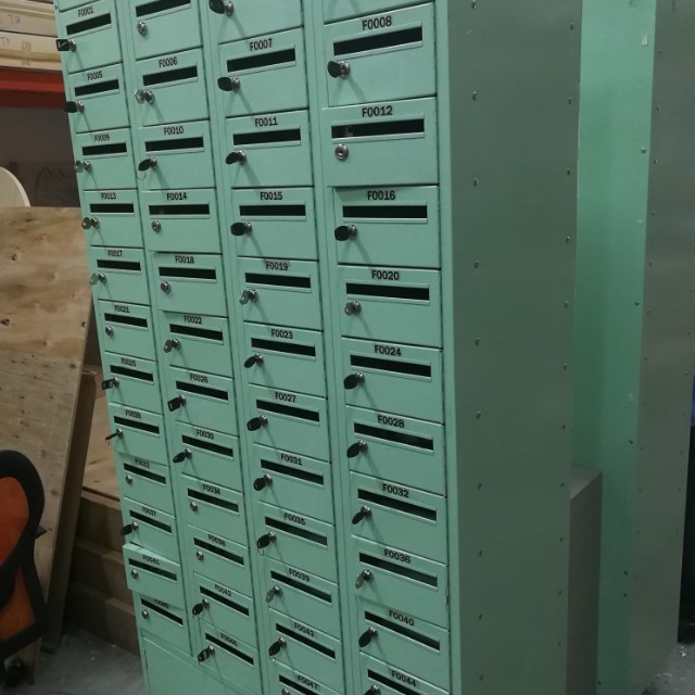 New Year Sale Cabinet With 48 Pigeon Holes Locks Furniture