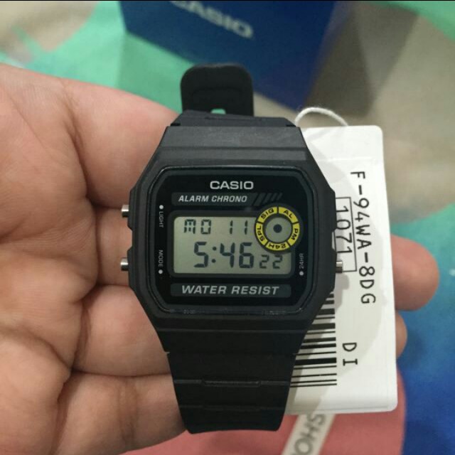 F-94WA-8DG Casio Army Watch, Mobile Phones & Gadgets, Wearables & Smart  Watches on Carousell