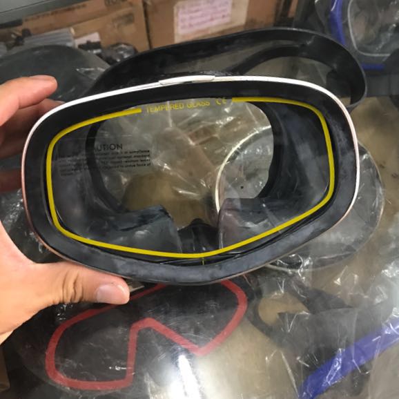 Diving Scuba Old School Square Masks Sports Sports Games Equipment On Carousell