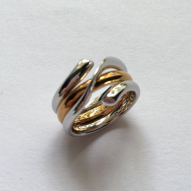 Georg jensen magic ring shop white gold