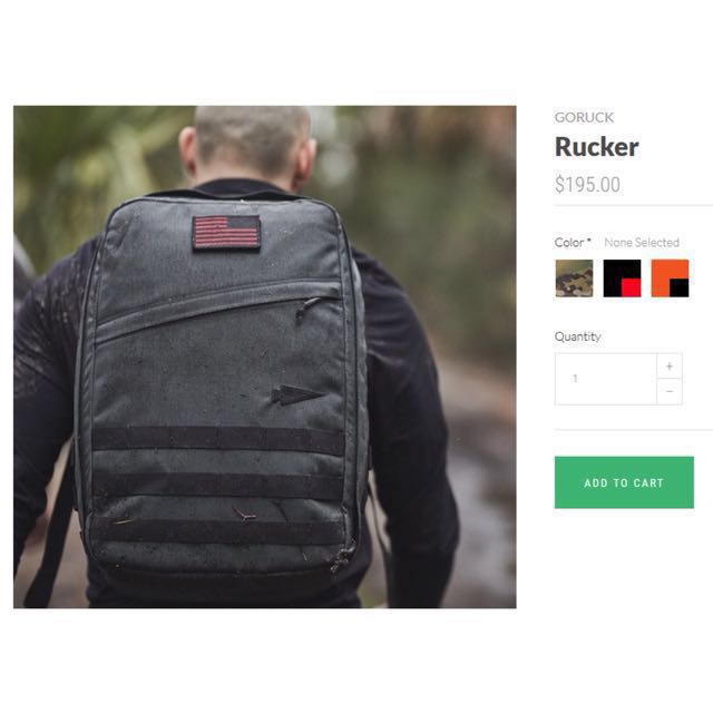 Goruck store gr1 steel