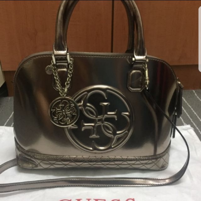 Guess korry dome satchel new arrivals