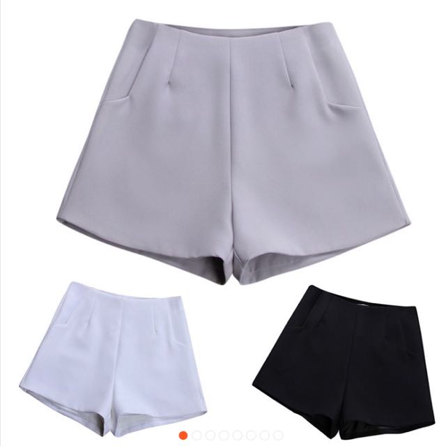 grey ladies shorts
