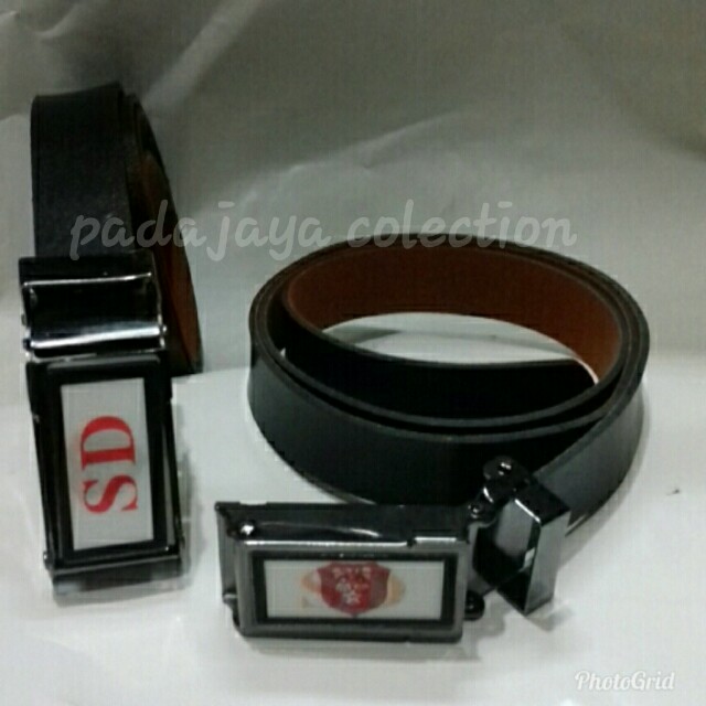 Ikat Pinggang Anak Sd Cewe Cowo Model Jepit Pala Hologram