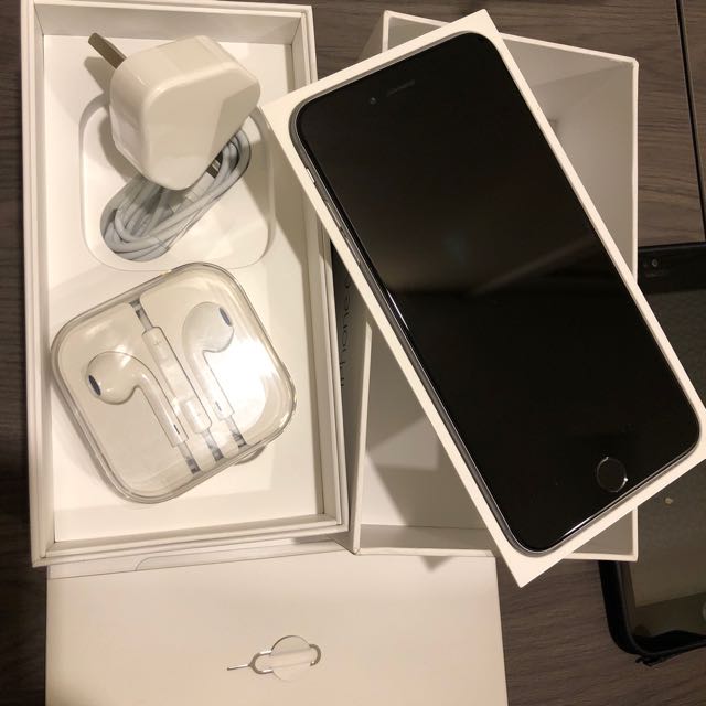 Iphone 6s Plus 128 Gb Space Grey Full Box Set Mobile Phones Tablets Iphone Iphone 6 Series On Carousell