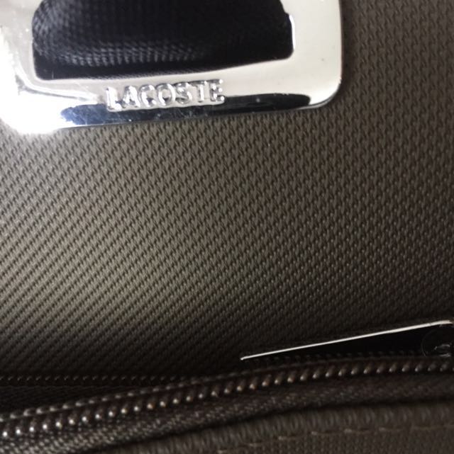 lacoste office bag