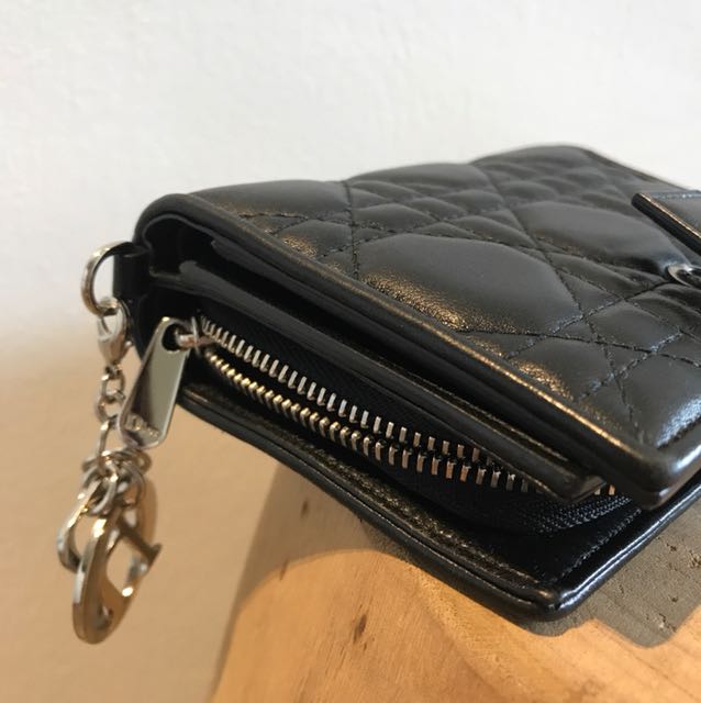 lady dior eden wallet