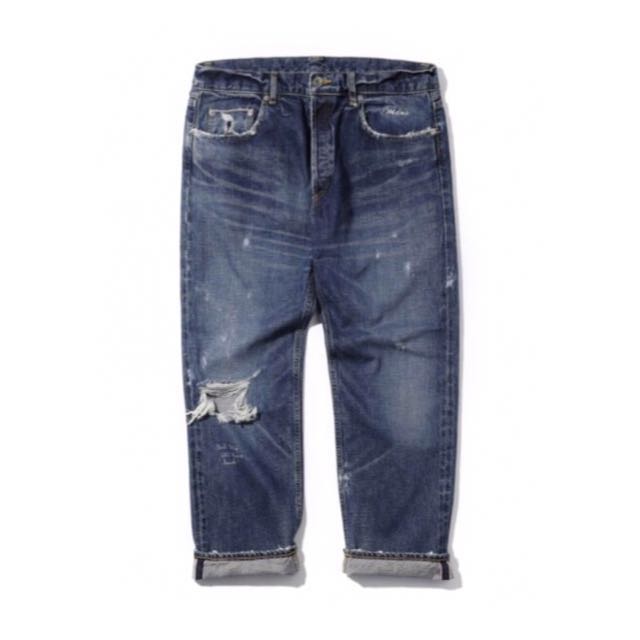 Madness 17ss MDNS RIPPED DENIM PANTS TYPE II