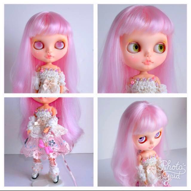 My DREAM Custom PINK Hair Blythe Adopted Bulletin Board