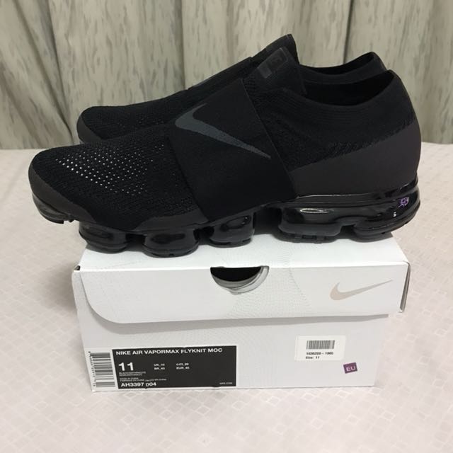 air vapormax moc triple black mens